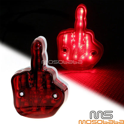 Red LED Taillight Brake Light for Custom Chopper (No Year Specified)