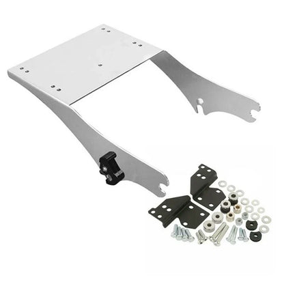 Chrome Trunk Mount Rack w/ Docking Kit for Harley Touring (1997-2008)