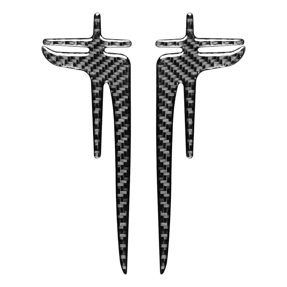 X-Wing Truck Hood Side Trim for Car Caravan Carbon Fiber Black