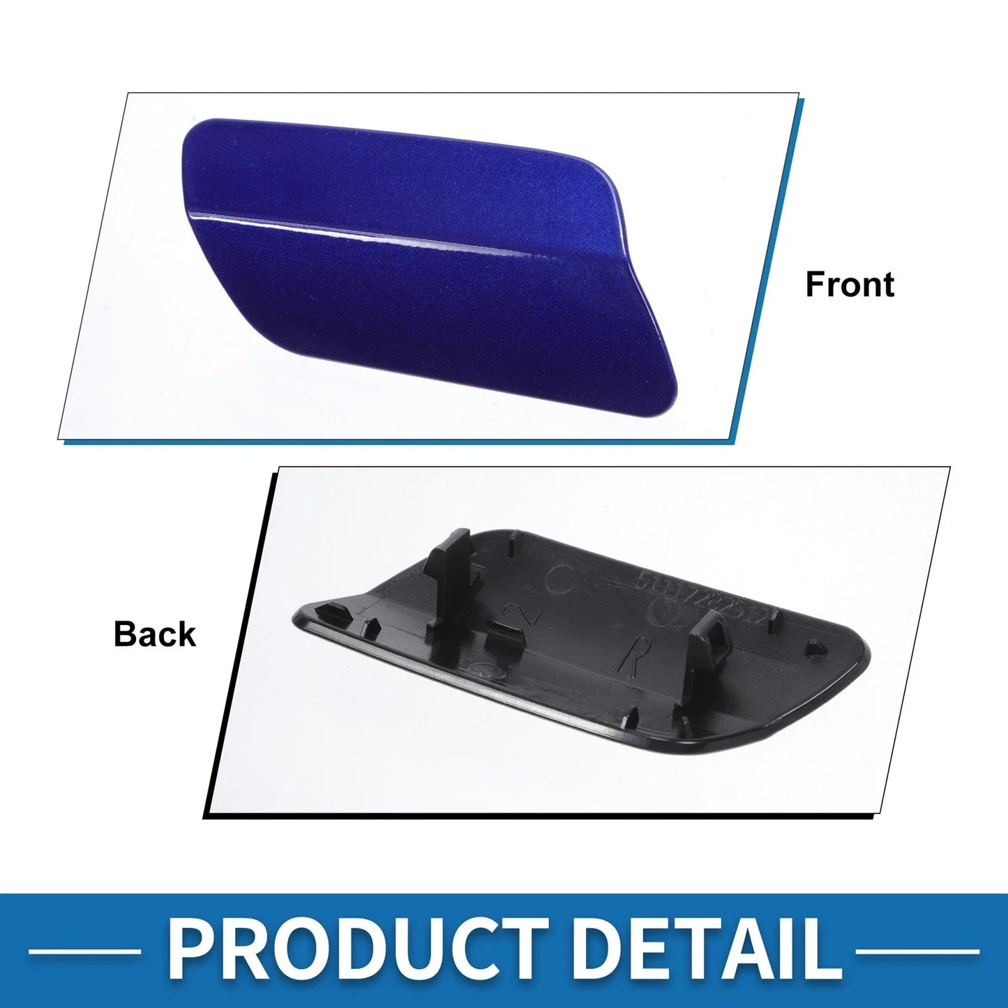 Front Right Washer Nozzle Cover Cap for BMW 640i (2012-2015)