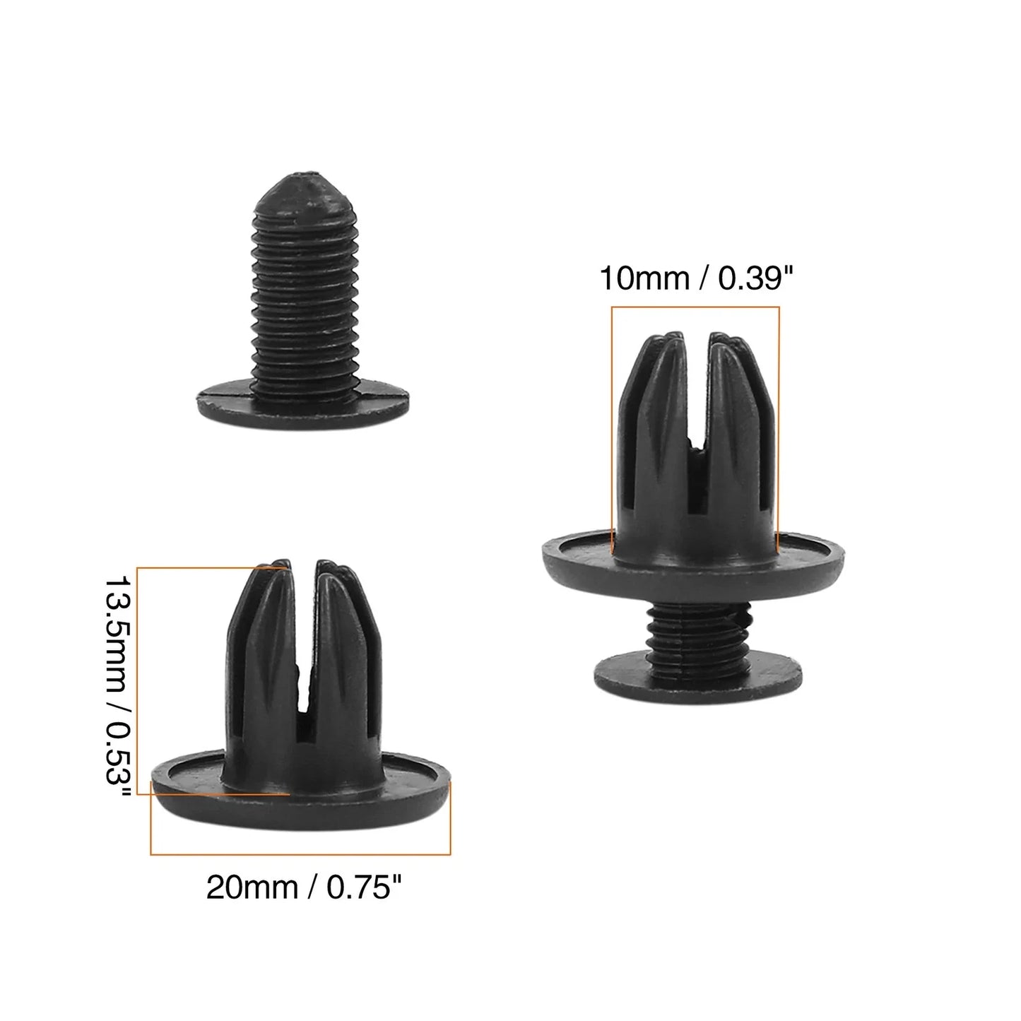 Plastic Expanding Rivet 20 x for BMW Mini Cooper E81 E82 (2007-2012)