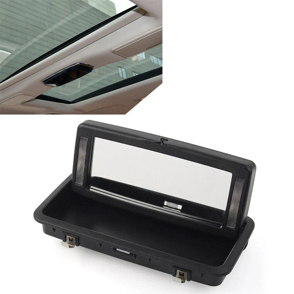 Rear Row Makeup Mirror with Lights for Jaguar XJ (2010-2019)