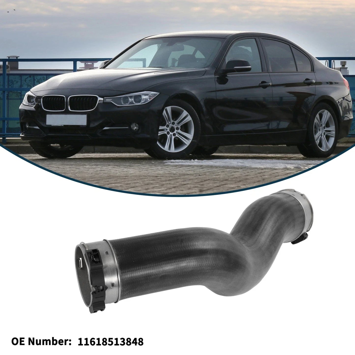 Radiator Hose Rubber for BMW 1 Series F20 F21 (2015-2019)