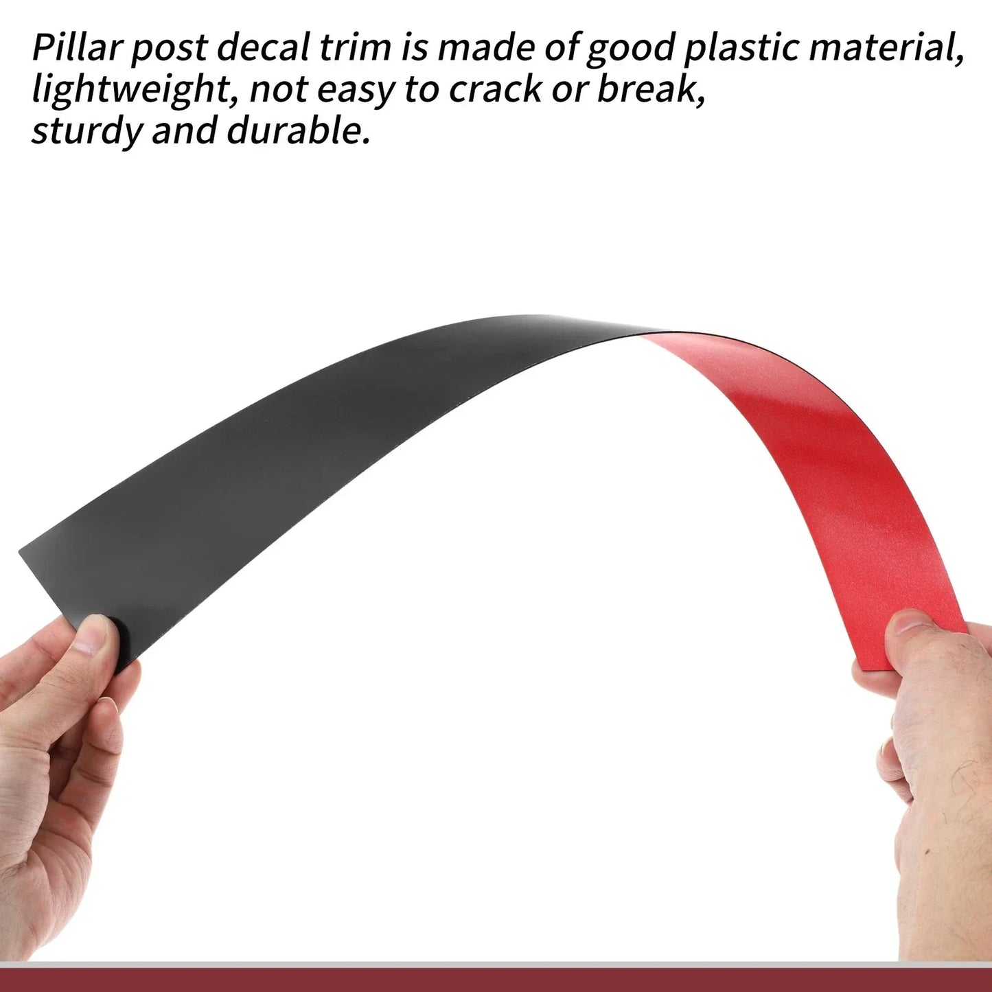 Pillar Window Trim for Porsche Cayenne 2003-2009 Black