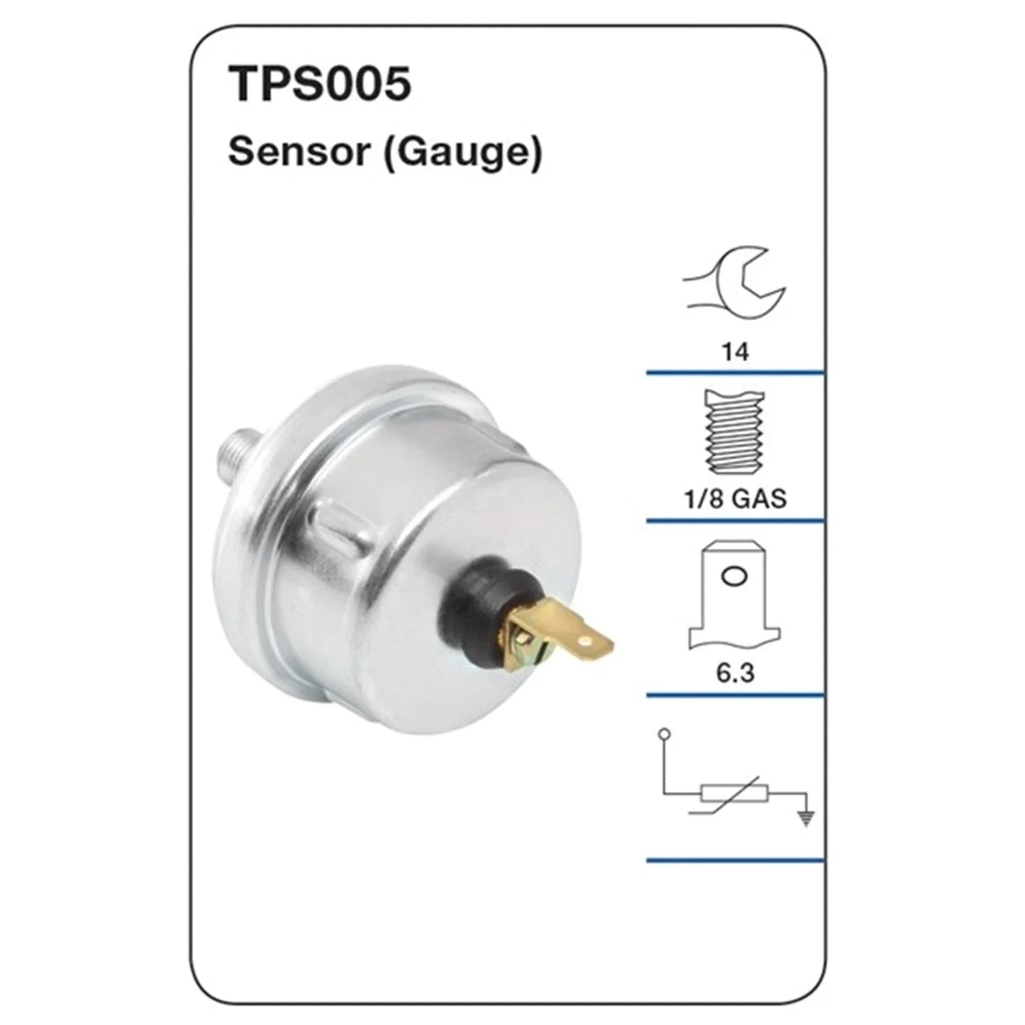Oil Pressure Sender / 4cyl 2.0L for Toyota Corona ST141 (1983–1987)