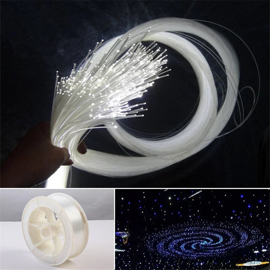 150 Pcs 2M Fiber Optic Light Cable for Car SUV Star Ceiling