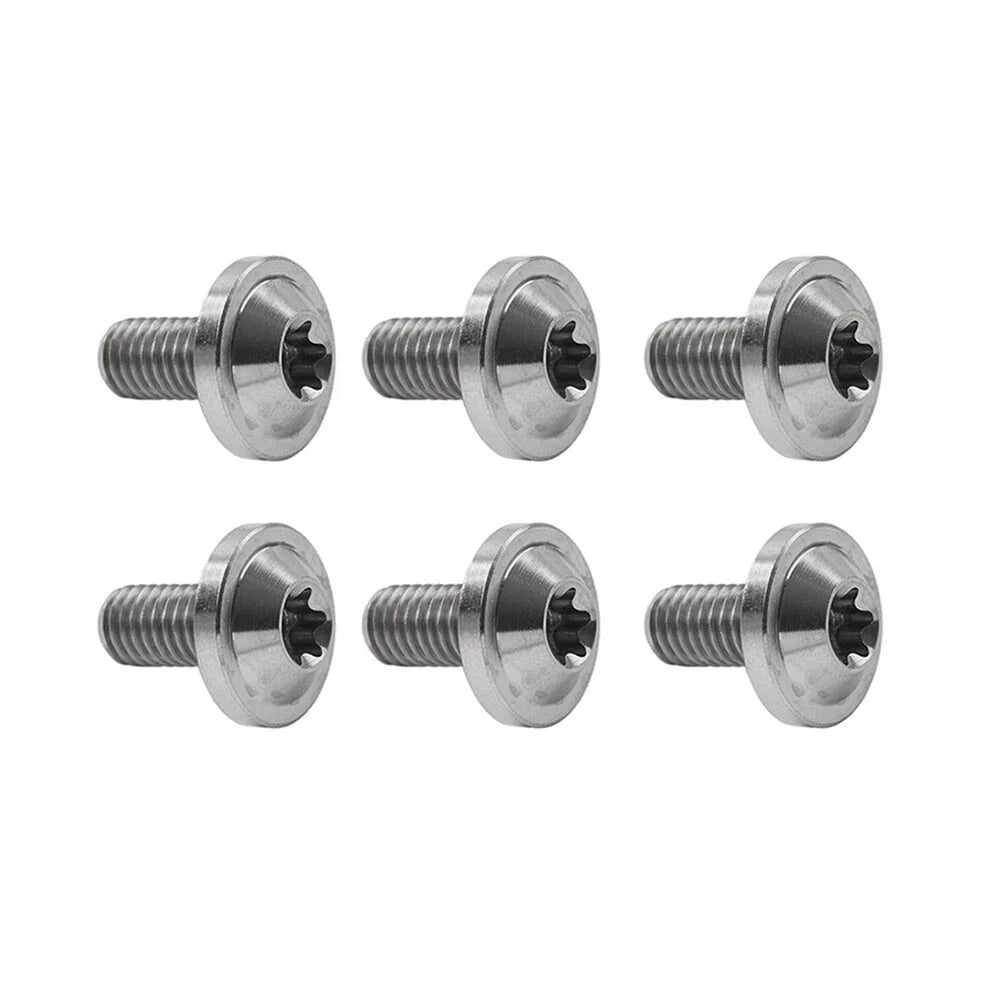 6 x M5x25mm Alloy Torx Head Screws for Titan Motorcycle Bike