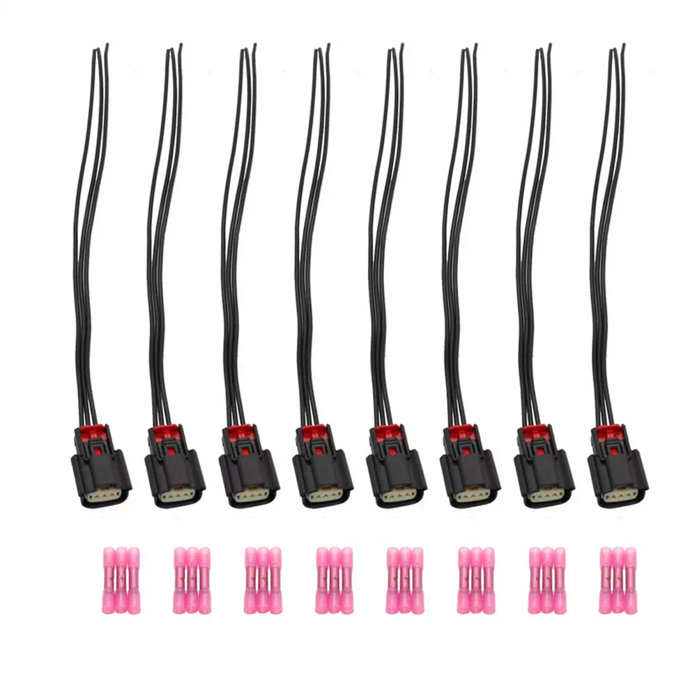 8x Ignition Coil Connector Harness for Ford Lincoln (2000-2006)