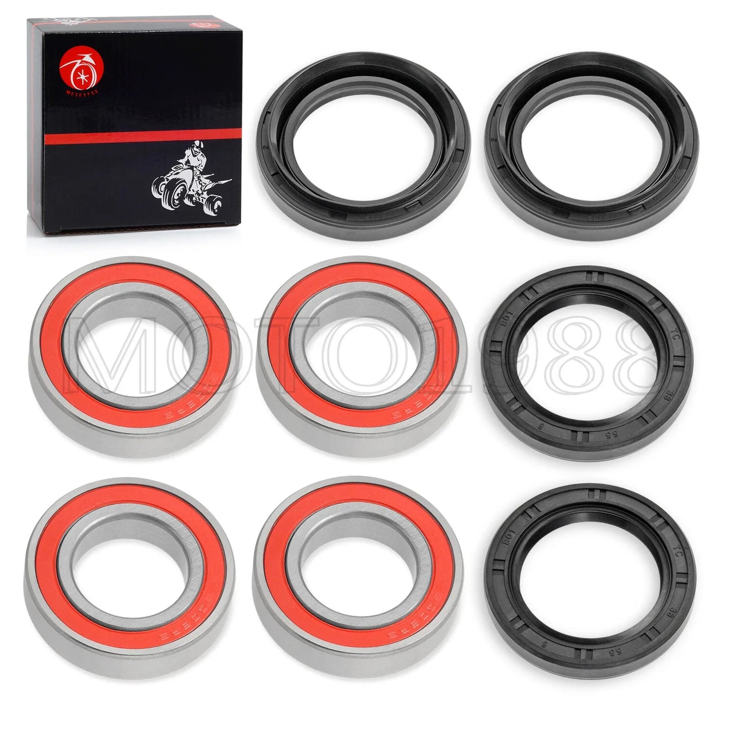 Front Wheel Bearing Seal Kit for Yamaha Big Bear 350 (1987–1999)