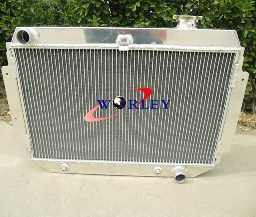 3 Row Aluminum Radiator for Holden HG HT HK HQ HJ HX HZ & Chevy V8 (1971-1980)