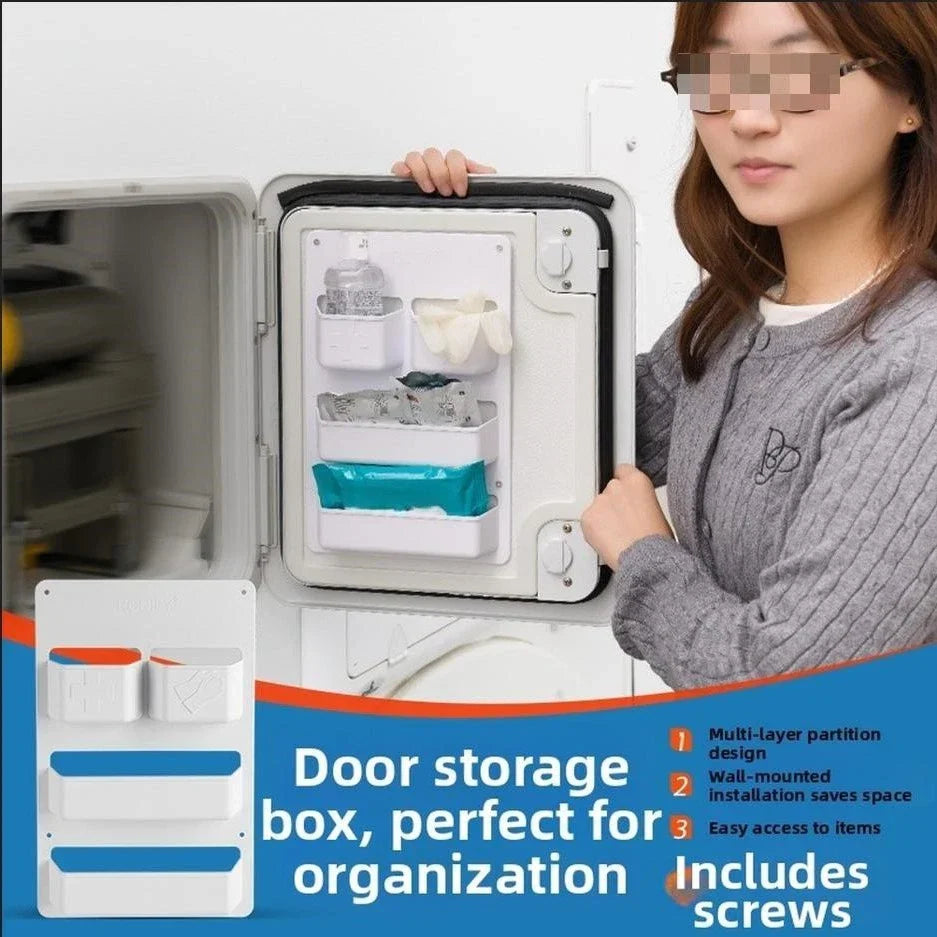 Multi Layer RV Toilet Storage Box Waste Tank Wall Mounted for DOMETIC