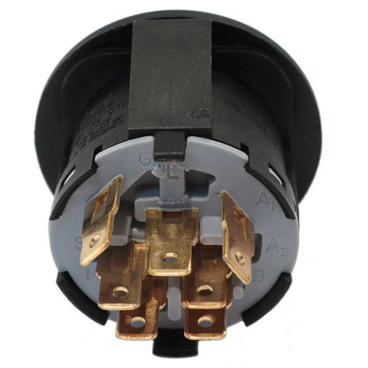 Ignition Switch & Key for Husqvarna, Murray, John Deere, MTD (1992)