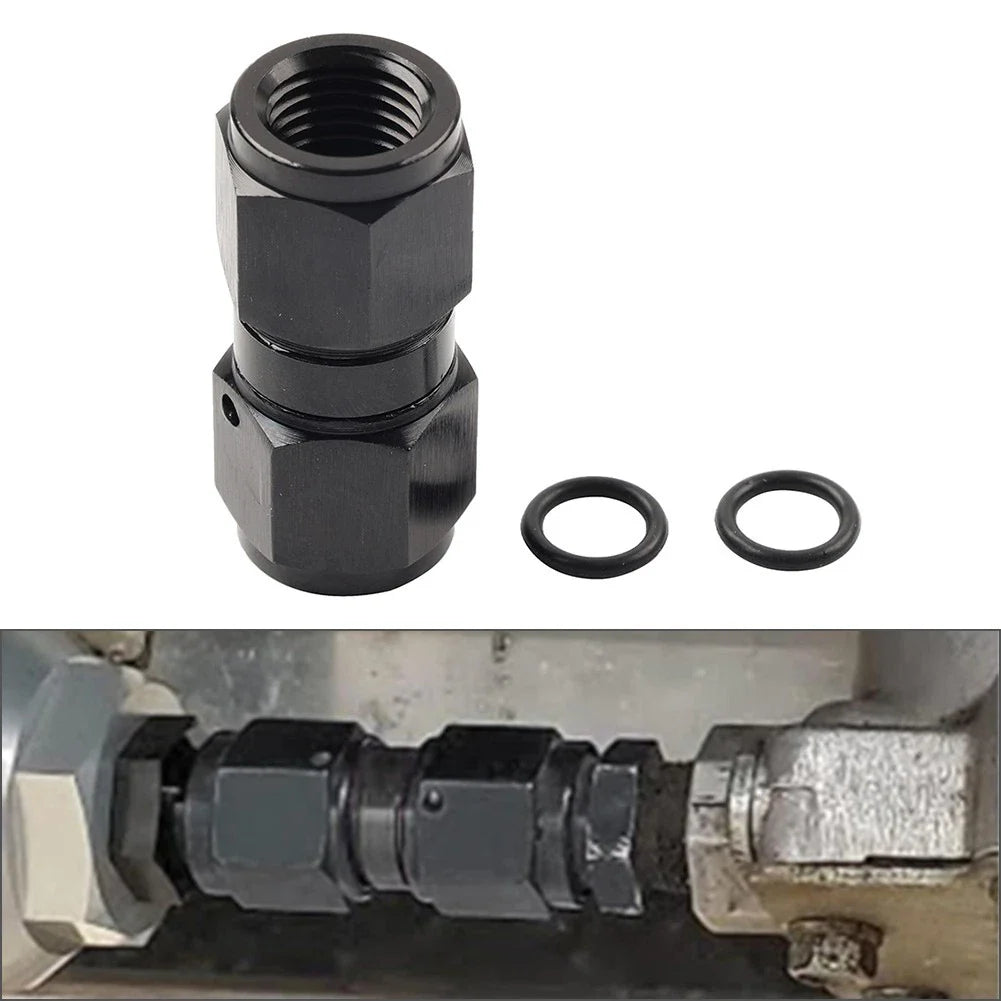 4AN Female to Female Swivel Coupler Fitting Adapter for Car