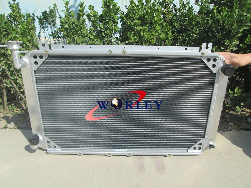 3 Core Aluminum Radiator + Silicone Hose for Nissan Patrol GQ Y60 (1988-1997)