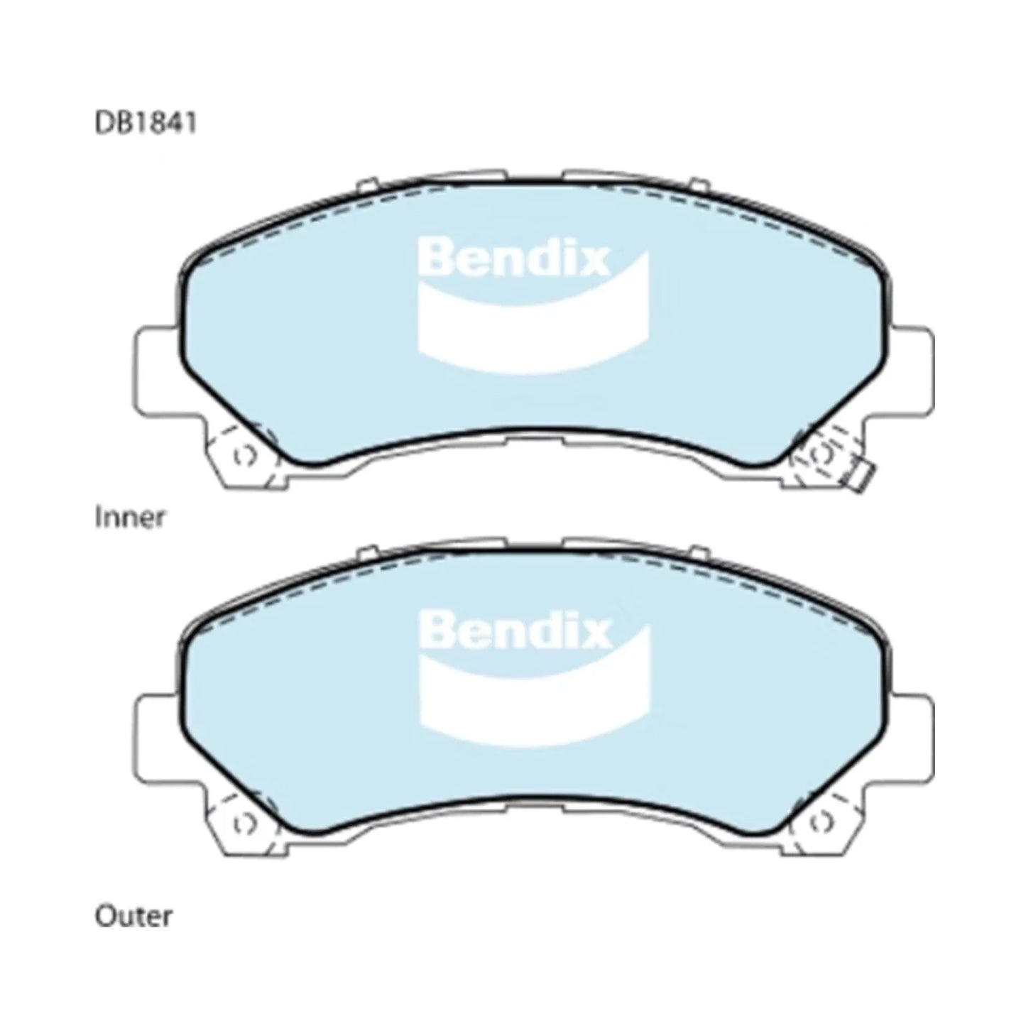 4WD Front Disc Brake Pad Set for Isuzu D-Max (2008-2020)