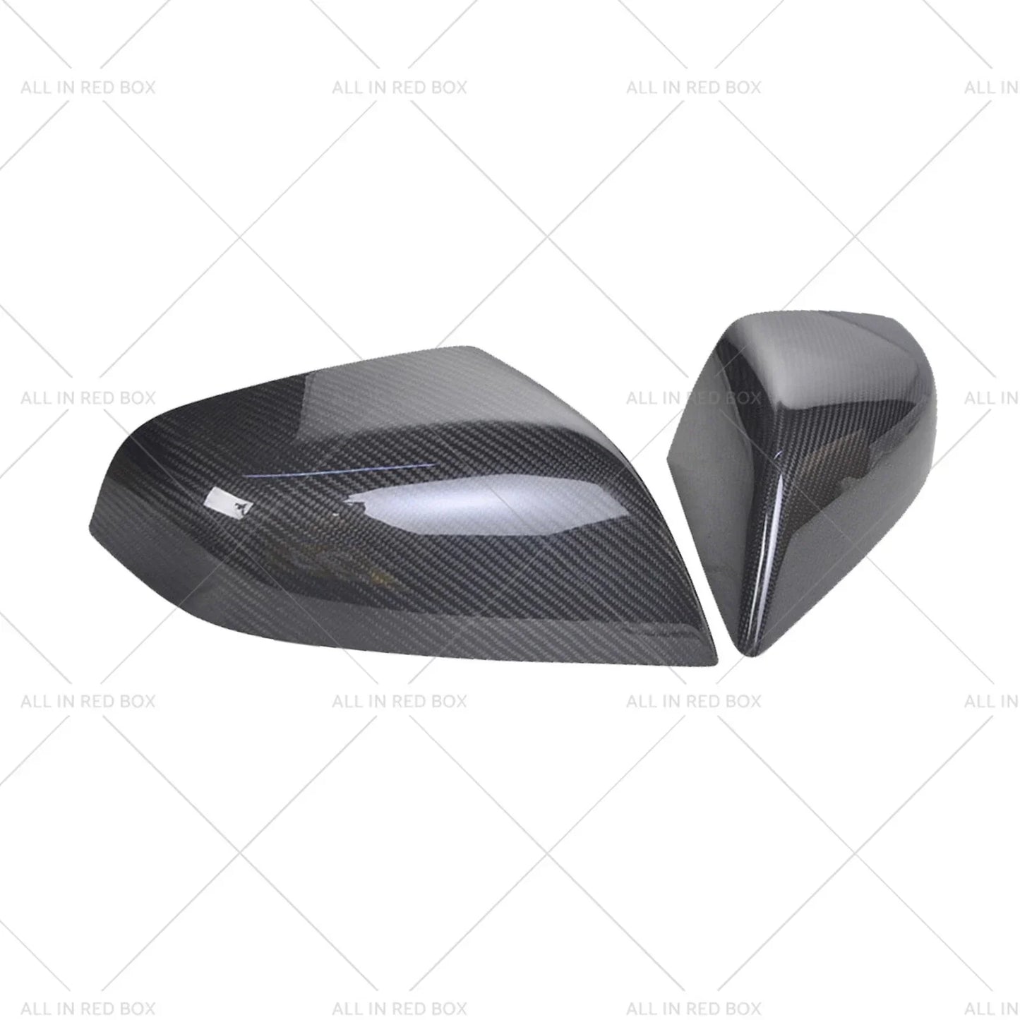 Carbon Fiber Wing Side Mirror Covers for Tesla Model S (2012-2023)