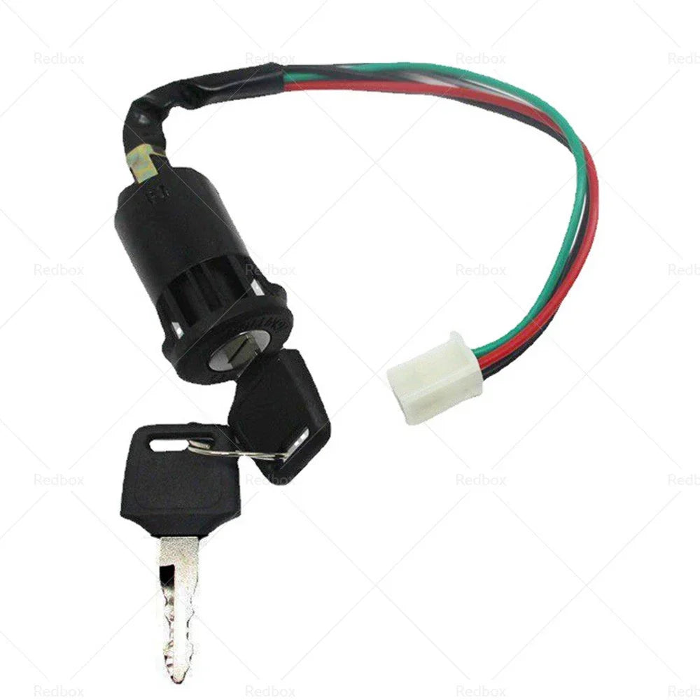 4 Wire Ignition Key Barrel Switch for 50cc 110cc 125cc 150cc PIT Quad ATV