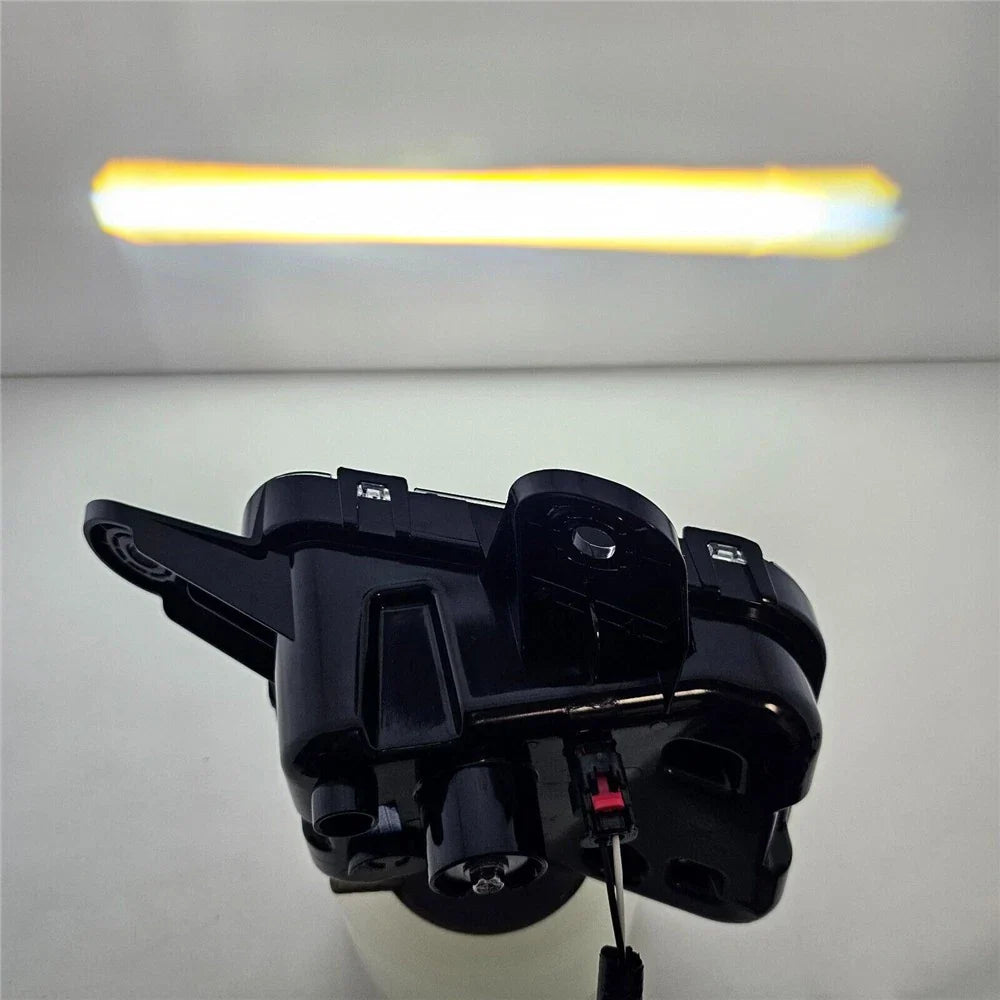 LED Fog Light Set for 22-24 GMC Sierra 1500 6000K Switch Wire Bezel