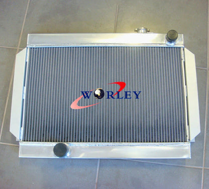 Aluminum Radiator & Fans for Holden Torana V8 Universal
