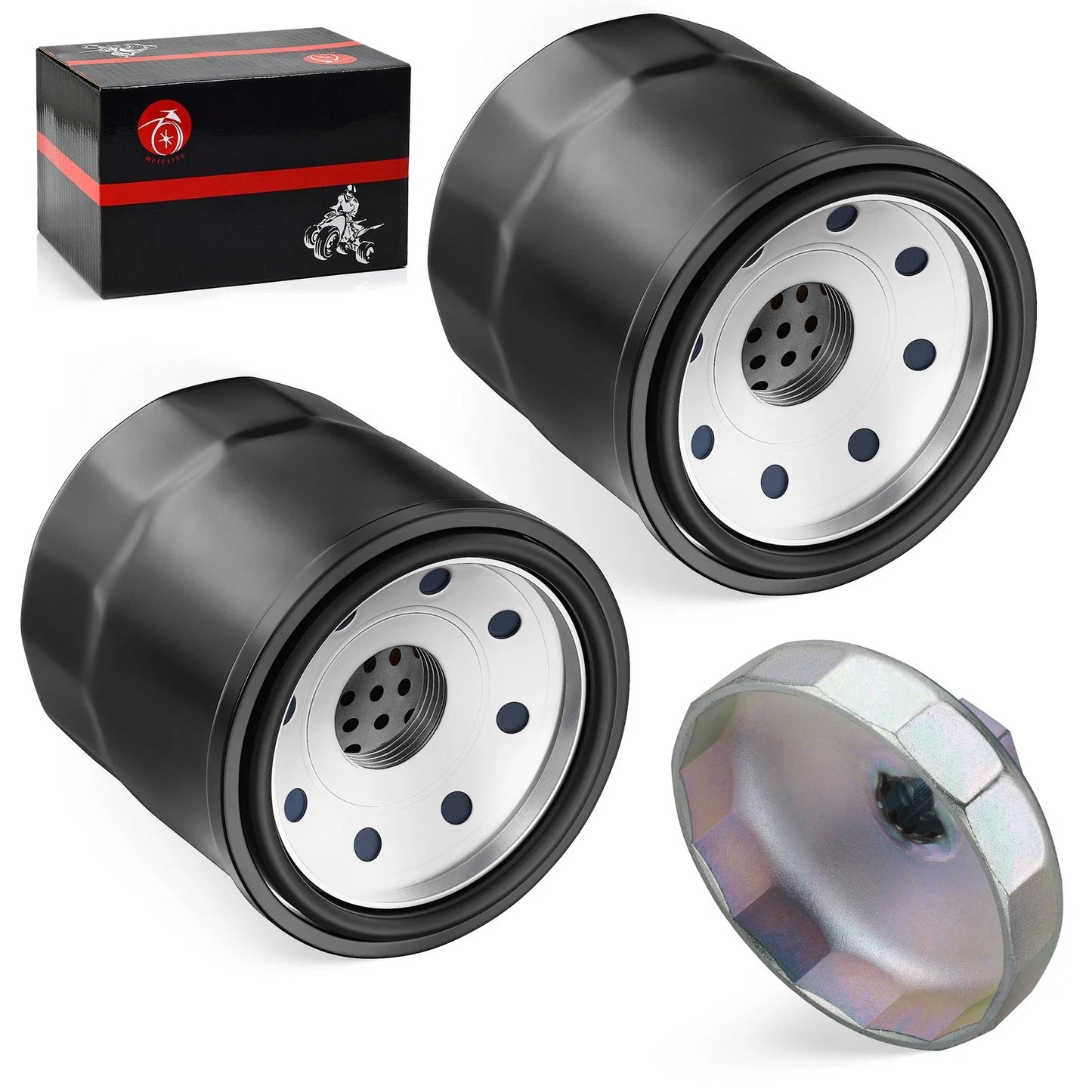 Oil Filter + Wrench for Kawasaki Ninja 300/500/650