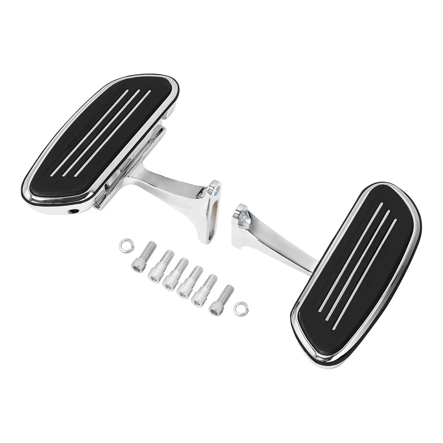 Chrome Passenger Foot Floorboard for Harley Touring (1993-2025)