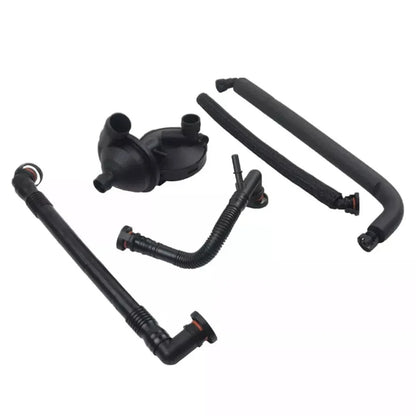 5Pcs PCV Crankcase Vent Valve & Breather Hose for BMW E46 330i 525i 530i X3 (2000-2006)