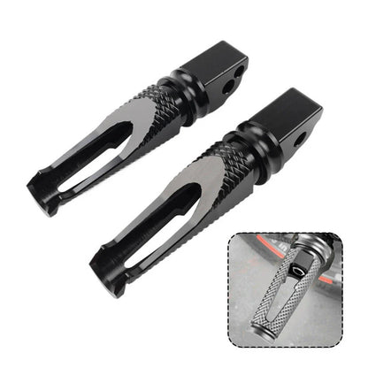 Black Rear Passenger Foot Pegs for BMW HP4 S1000RR S1000R (2012-2020)