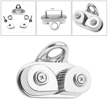 Cam Pulley Rope Clamp / 85×38mm / Rope Clamp for Sailing Sailboat Kayak Canoe