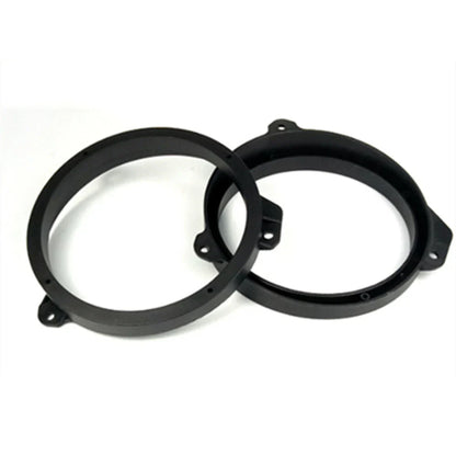 6.5" Black Front Door Speaker Spacers for Subaru Forester (2003-2023)