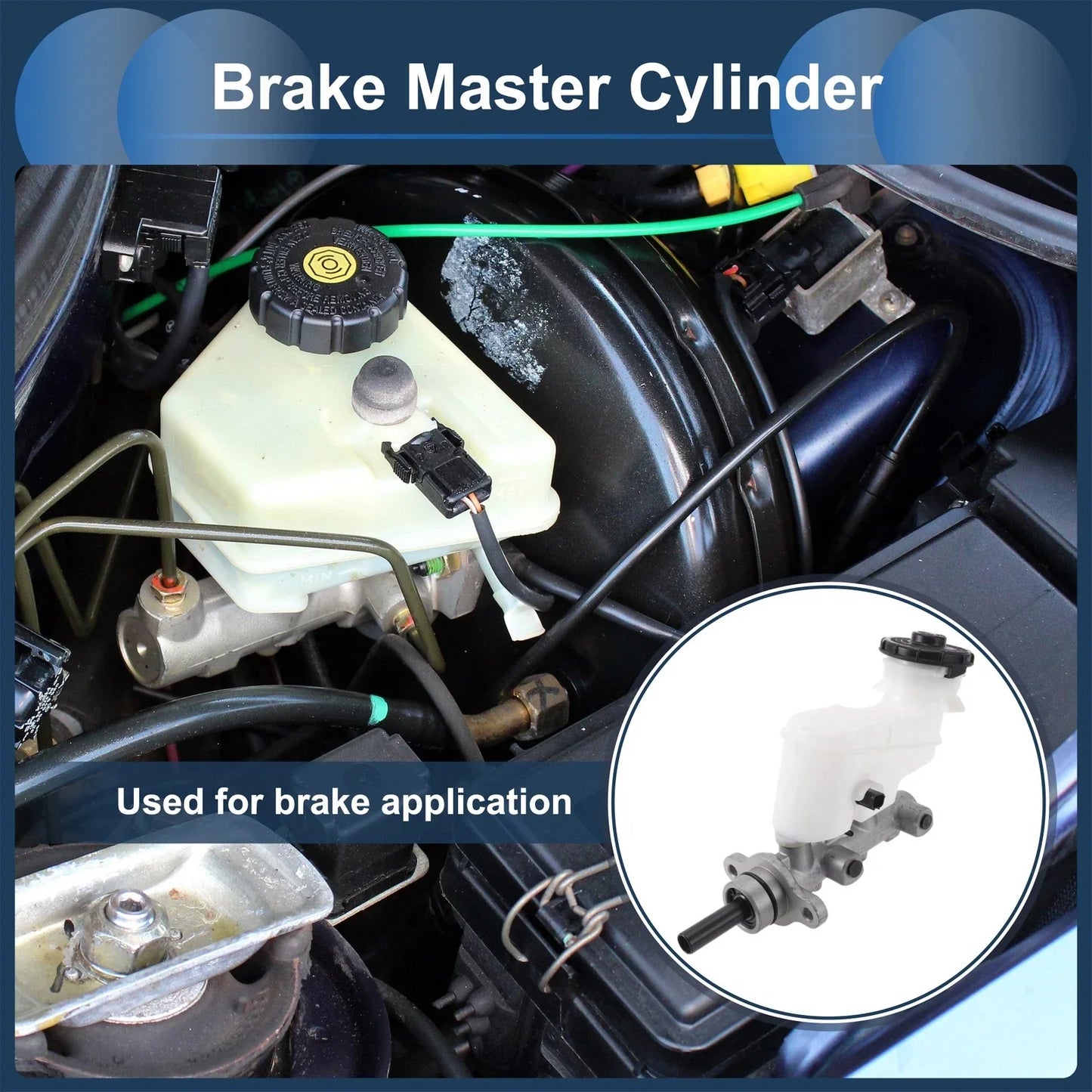 Brake Master Cylinder Reservoir for Honda Accord (2003-2008)