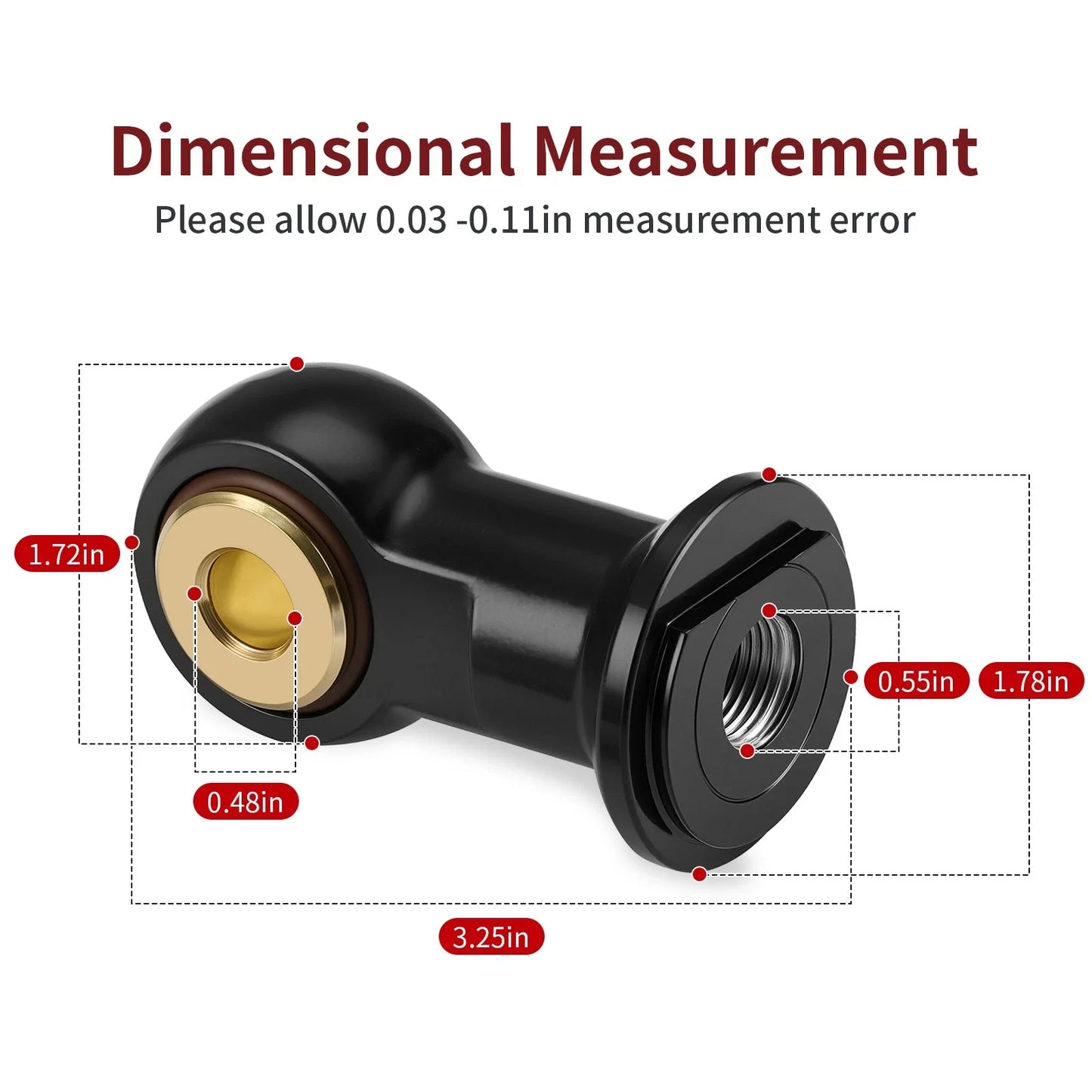 2x Rear Shock Eyelet Assembly for Polaris RZR XP / XP 4 Turbo (2016–2018)