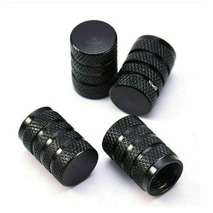 4x Aluminium Wheel Tyre Valve Stems Covers Caps Accessories for US