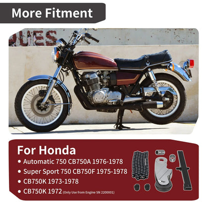 Cam Chain Tensioner Roller Guide Kit for Honda CB 750 K (1972–1978)
