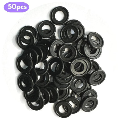 M12 Rubber Oil Drain Plug Gasket Washer 50x for Chevy Cadillac