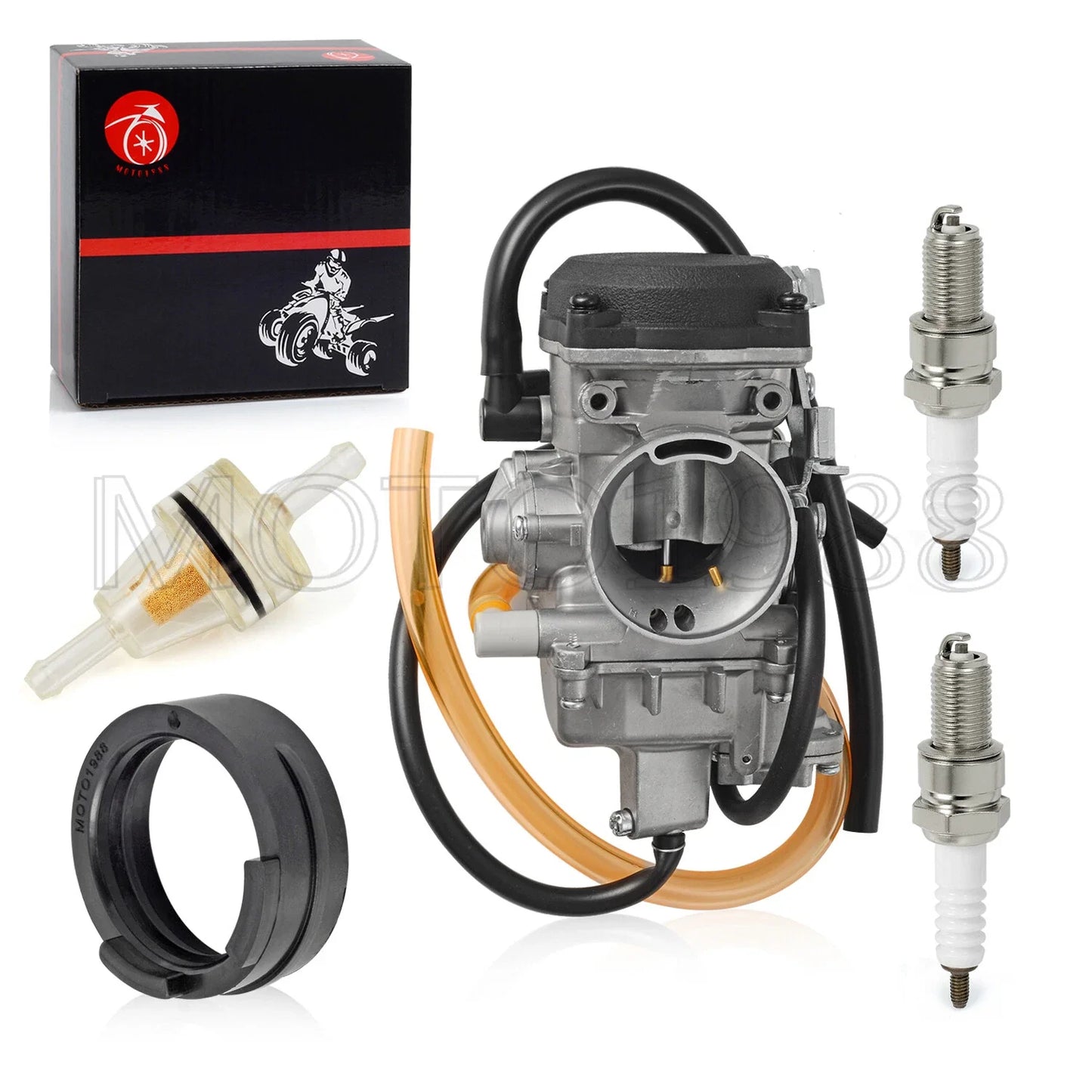 Carburetor Spark Plug & Intake Manifold for Kawasaki Vulcan VN800 (1995–2005)