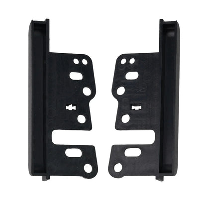 Stereo Mounting Bracket ABS Black DIN Car DVD Player for 200mm Space
