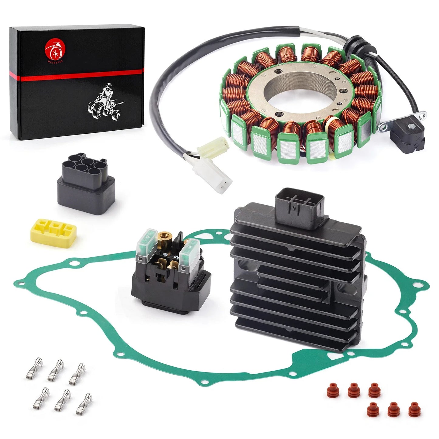 Stator Relay Rectifier Gasket Kit for Yamaha V-Star 1100 XVS1100 (2003–2009)