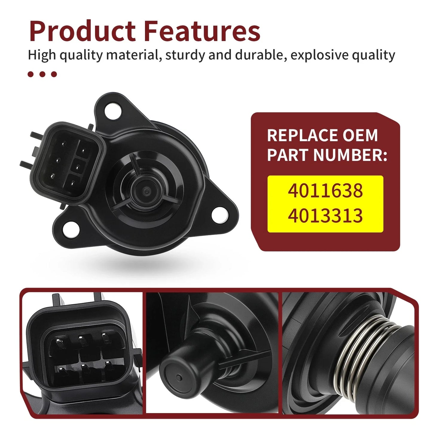 Idle Air Control Valve for Polaris RZR 900 4 / XP 900 (2011–2014)