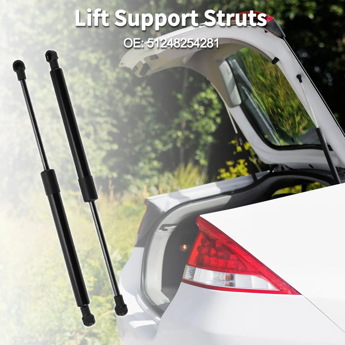 Rear Hatch Lift Supports Struts for BMW 323Ci Coupe (2000)