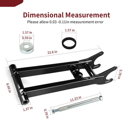 Extended Rear Swing Arm for Yamaha YFZ350 BANSHEE (1987–2006)