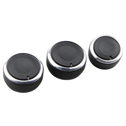 3 x Climate Control Switch Knob Set for Chevrolet Aveo (2004-2011)