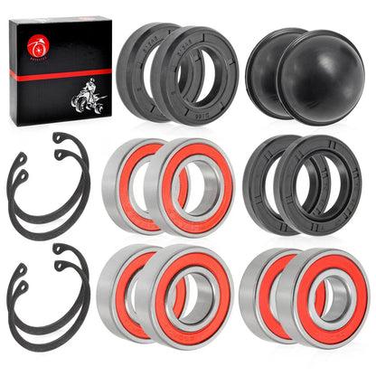 Front Rear Wheel Bearing Kit for Yamaha Golf Cart (1985–2007)