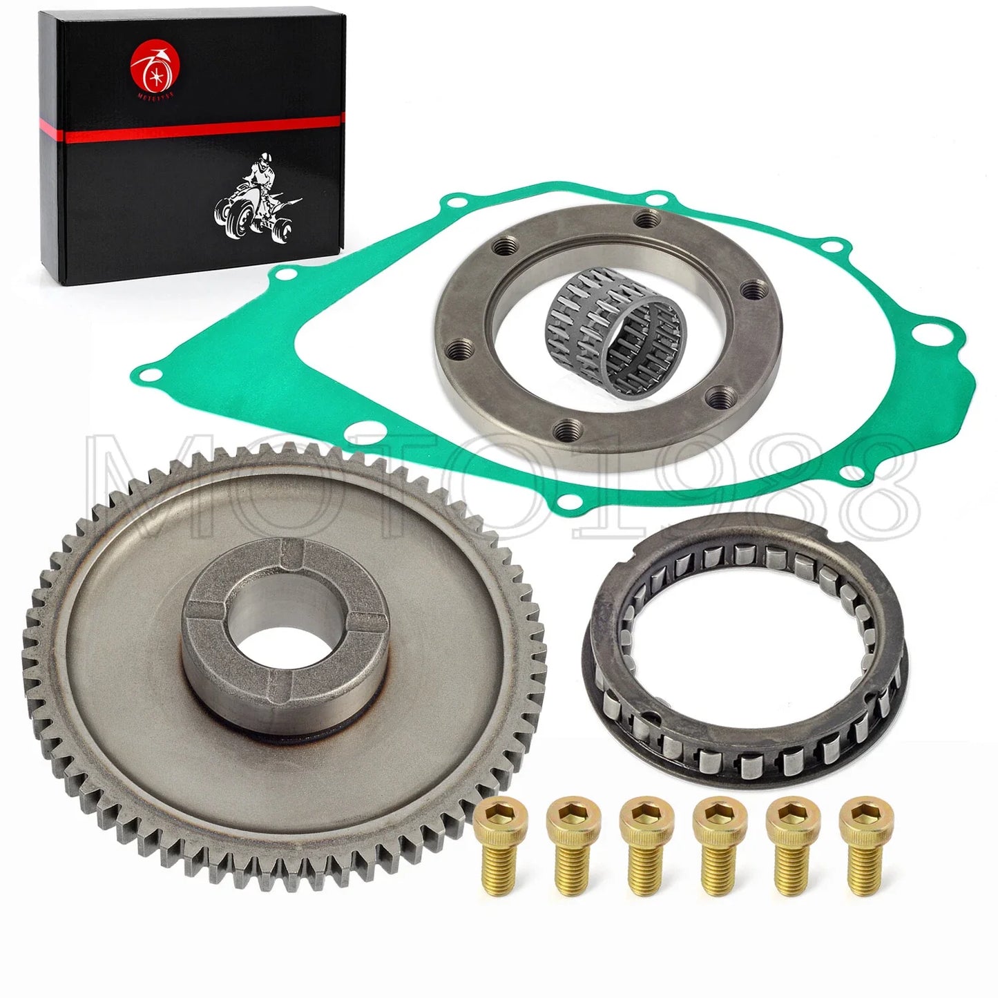 Starter Clutch One-Way Bearing Idler Kit for Yamaha Kodiak 400 (1994–1998)