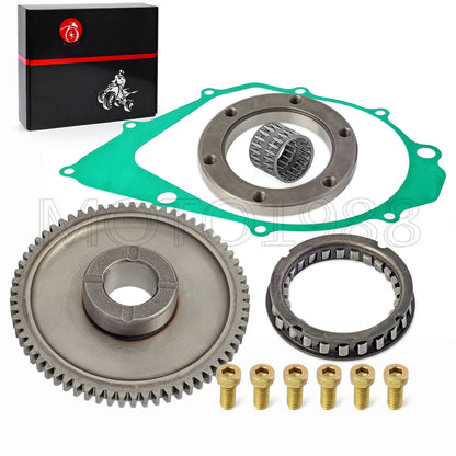 Starter Clutch One-Way Bearing Idler Kit for Yamaha Kodiak 400 (1994–1998)