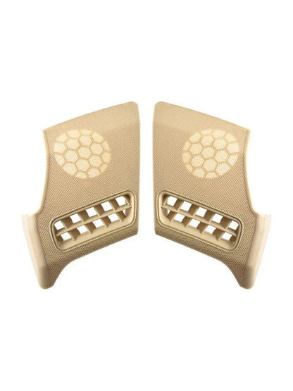 Speaker Cover 2 x Beige Plastic Left & Right for Mercedes W210 (1995–2003)