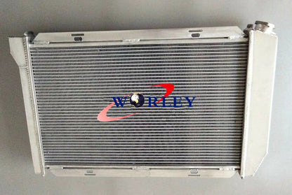 3 Row Aluminum Radiator & Fans for 71-73 Ford Mustang, Cougar, Torino (1971-1973)