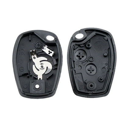 Wear-Resistant Black Key Shell Case for Renault Remotes