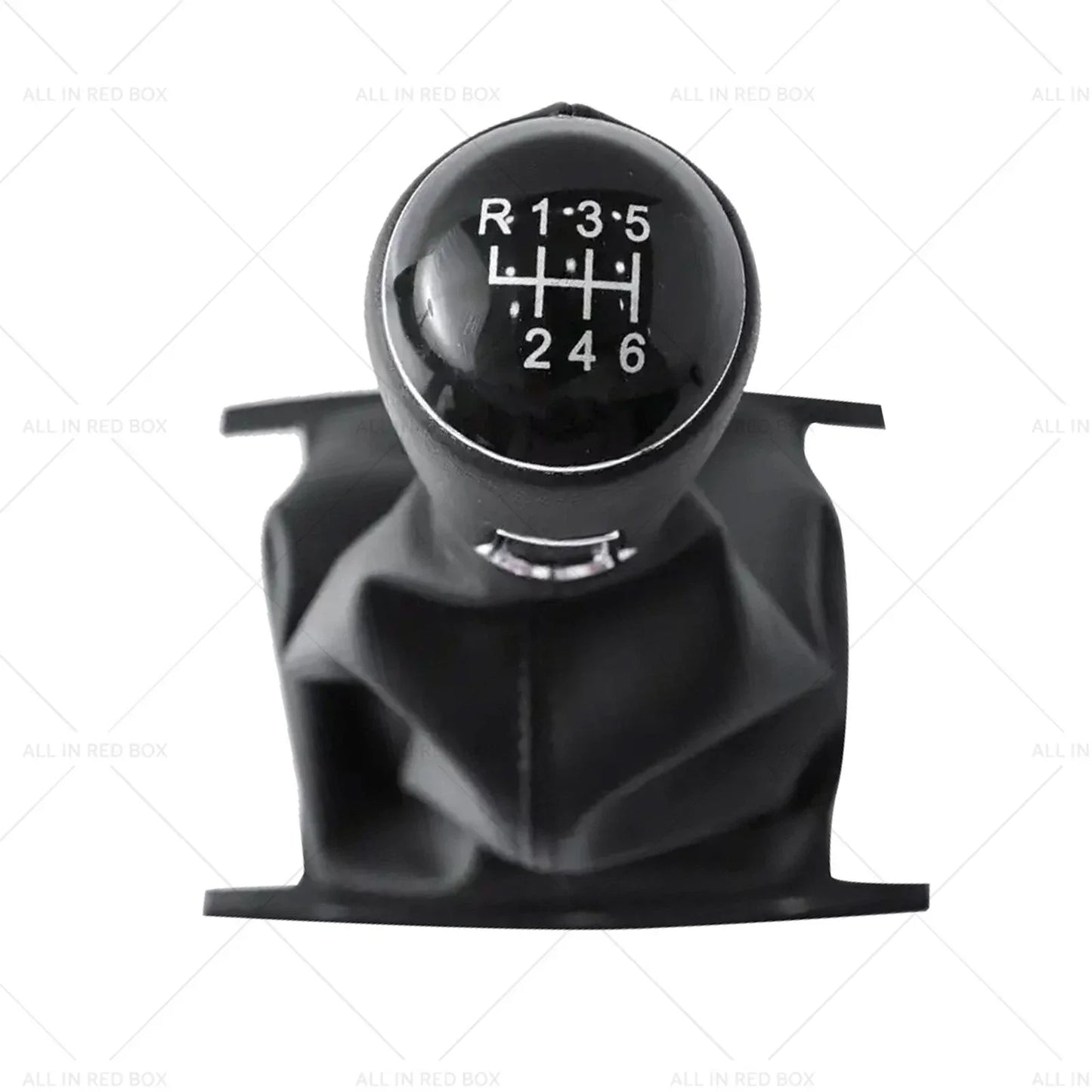 Black 6-Gang Gear Knob & Frame for VW Amarok (2010-2016)