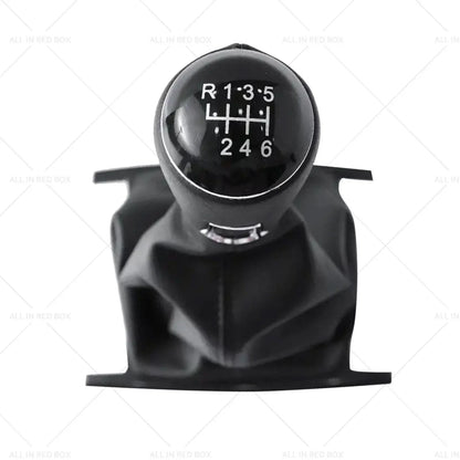 Black 6-Gang Gear Knob & Frame for VW Amarok (2010-2016)