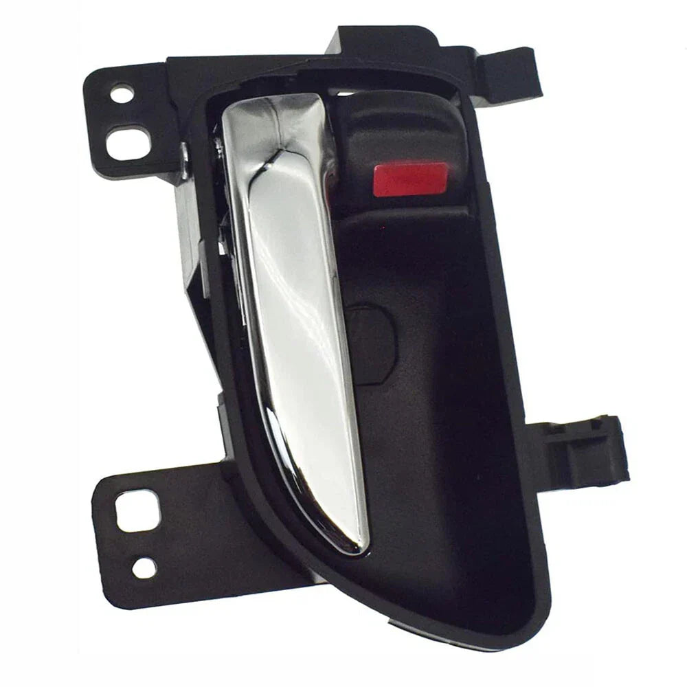 Black Inside Left Door Handle with Chrome Lever for Subaru Forester (2003-2018)